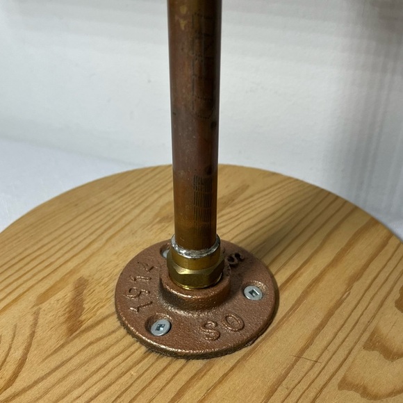 steampunk copper pipe Towel Holder or jewelry holder - Picture 3 of 7